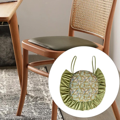 Chair cushion ruffles seat pad - cushion,