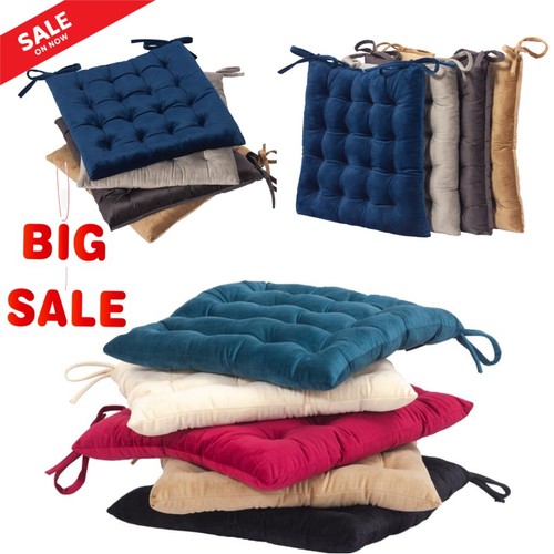 Chair seat pads cushions tie - seat,