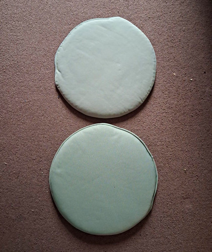 Piece round beige - round, solid