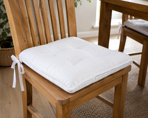 Clinton white chair pad - chair,