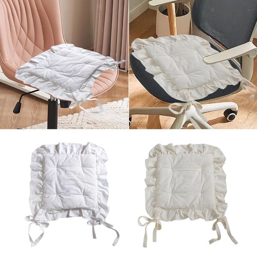 Ruffle chair cushion seat - chair,