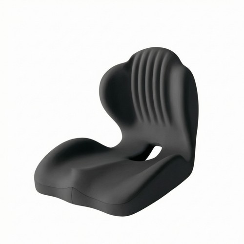 Seat cushion with - seat, backrest