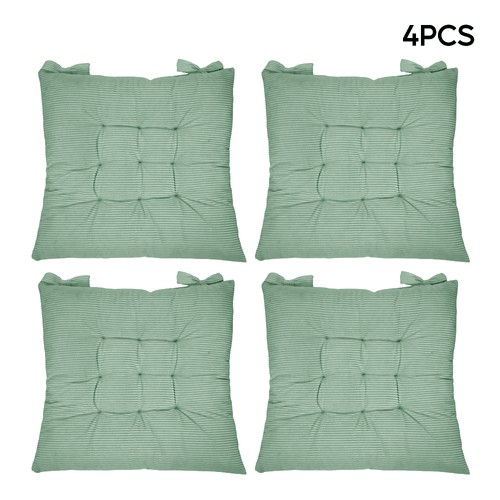 4pcs corduroy chair cushions - corduroy,