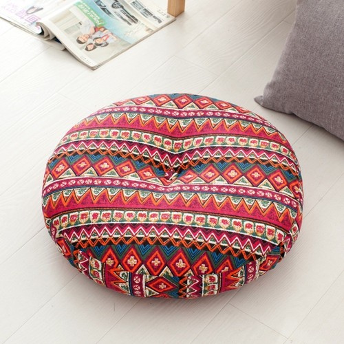 Bohemian round chair seat - chair,